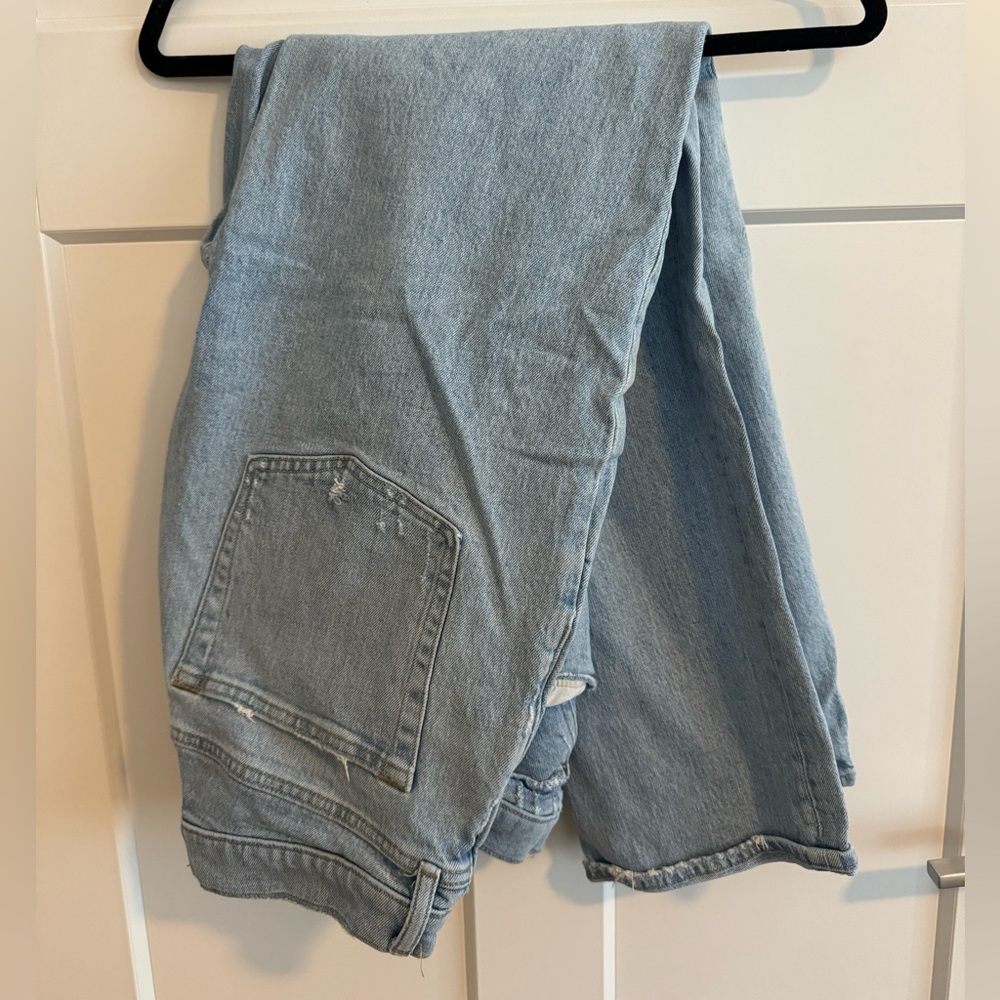 Women’s, Abercrombie, the Dad, curve love, with V waist, size 14